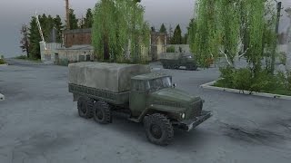 SpinTires Карта «Русская тайга» версия 1.0