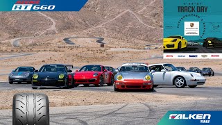 Brekkie Car Club Zuffenhausen Willow Springs Track Day w/ Porsche 911 Carrera on Falken Azenis RT660