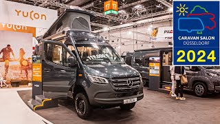 YUCON K-PEAK 4X4 2025 MERCEDES SPRINTER CAMPERVAN CARAVAN SALON 2024 DUSSELDORF