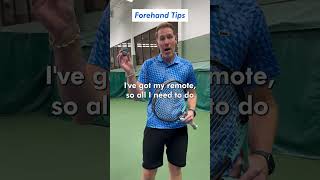 Improve your forehand with @silentpartnertennis! #shorts #tennistips #tennisplayer