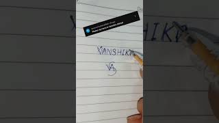 Vanshika logo 🔥 how to create professional logo #viral #trending #brand #shorts