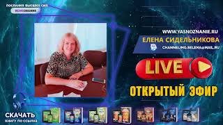 🌐 Открытый эфир | СЕлена. Елена Сидельникова