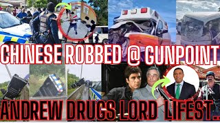 CHINESE BUSINESSES Are ROBBED At GUNPOINT As SOFT TARGETS + Andrew’s DRUGS CARTEL Lifestyle EXPOSED