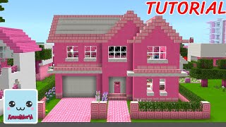 PINK Suburban HOUSE in Kawaii World - TUTORIAL