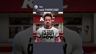 Dwayne Does Exercise 🍗 (Ai Edition) #ai #chatgpt #memes