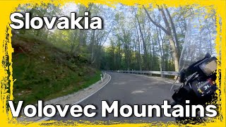 Best motorcycle roads of Slovakia - №546 - №549 - motorcycle touring in Europe