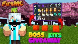 Giveaway Of 3 Boss Kit In FIRE MC 🔥 | @PSD1 Server |