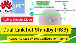 How to Configure Dual-Link Hot Standby (HSB) for ACs Active Standby Mode Huawei Controller