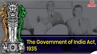 Government Of India Act 1935 | Provincial Autonomy | Abolition Of Dyarchy | RBI Establishment