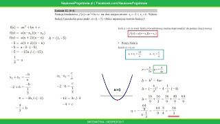 Zadanie 32 | Matematyka - Matura Poprawkowa | Sierpień 2017