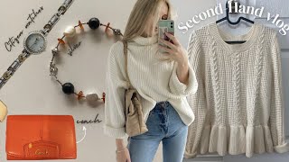 Я в ШОКЕ, бренды за копейки | влог из секонд хенд с примеркой | Second Hand Vlog |   😱