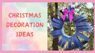 How to make a Christmas decor | Christmas decoration ideas @newlyartandcraft1709