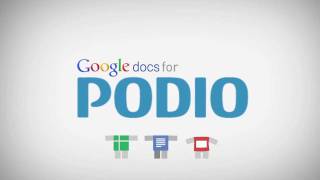 Google Docs for Podio - bringing your documents to life