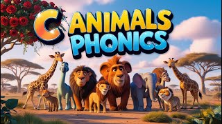 "The C-List Animal Adventure! 🐾 | Fun Animal Nursery Rhyme For Kids II Animals Fun Adventures 🐆🐪🐒🐊🦫"