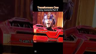 Part 3 #transformersone #transformers #bumblebee #elita #shorts #funnyclips #movie