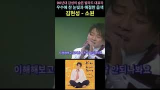 90년대 감성의 슬픈 발라드 대표곡﻿ 김현성-소원 #김현성#소원#90년대발라드#슈가맨#슈가송#추억의가수#추억의노래#추억의가요