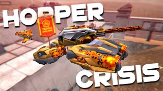 Tanki Online - Hopper + Crisis Highlights in CTF! It's Still OP? | by SeregaNNSD