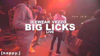 Icewear Vezzo Performing 'Big Licks' Live in Phoenix, AZ