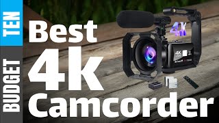 10 Best 4K Camcorder 2023