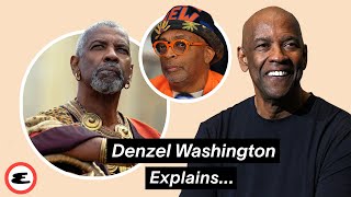 Denzel Washington Talks Gladiator II and Spike Lee | Explain This | Esquire