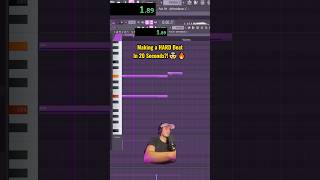 He Made An CRAZY HARD Beat in 20 Seconds!? 🤯  #musicproduction #producer #flstudio