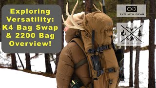 K4 Bag Swap & Reviewing the K4 2200 Backpack! 4K