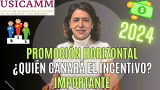 ✅USICAMM 🚩¡Promoción HORIZONTAL 2024! 💙 ¿Me alcanza mi puntaje?