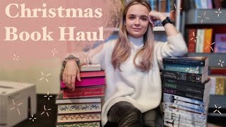 Christmas Book Haul 2021 | 19 books oops