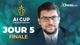 MVL en Finale de l'AI Cup face à Magnus Carlsen | Champions Chess Tour 6 | LIVE avec TechFress J5