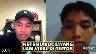 Fiki Naki ketemu bocil viral yang selamat dari kecelakaan Bus SMK Depok