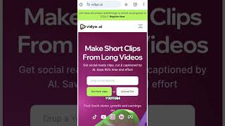 Shorten your long form video with this AI website.   #aitechnology #ai #artificialintelligence