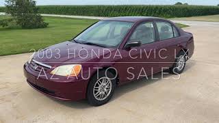 2003 HONDA CIVIC LX