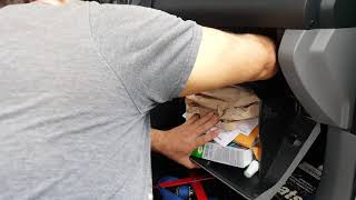 How to change the cabin air filter on a 2014 Toyota Tacoma