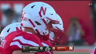 Huskers 1st Sack, 1st Series