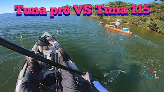 Tuna pró VS Tuna 115 teste de Velocidade.