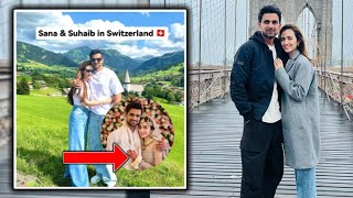 Sana and Shoaib in Switzerland / Shoaib Malik enjoying in Switzerland with wife Sana / Sania Mirza