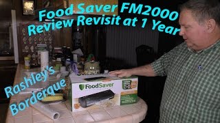 FoodSaver FM2000  Review Update at 1 Year - Wildcard Wednesday