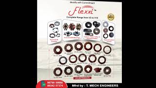 T. MECH ENGINEERS, FLEXI FIBRE THRUST BEARING, TEFLON THRUST BEARING, CARBON THRUST BEARING SET