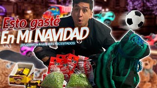 Comprándole todo a los VENDEDORES ambulantes 🎄|| ayude mucho o poco? || el chai me acompaño