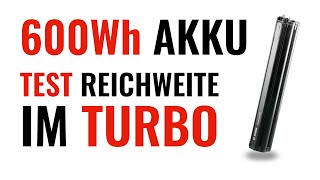 Neuer Bosch 600Wh Akku im Test - Reichweite im Turbo PowerTube 600