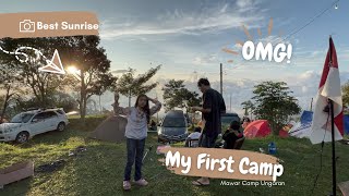 Camping  Bonus Golden Sunrise Di Mawar Camp Ungaran