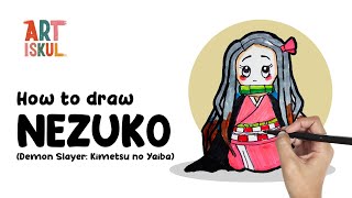 How To Draw Nezuko | Demon Slayer: Kimetsu no Yaiba | Simple and Easy Drawing Tutorial for Beginners