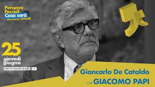 Giancarlo De Cataldo con Giacomo Papi