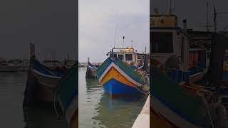 Marsaxlokk Malta | Fishing Village Boats #malta #island #vacation #reels #shorts