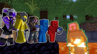 Minecraft Kamikaze VS 5 Lifesavers