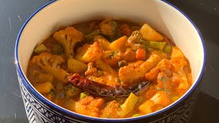 Shahi Mix Vegetable Curry No Onion Garlic Recipe/Restaurant Style Mixed Veg Gravy/Satvik Food Recipe