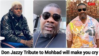 Don Jazzy pays heart-warming Tribute to late singer Mohbad - Watch.