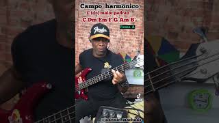 Campo harmônico de C(do)maior forma “A” #auladebaixo #aulagratuita #powerbass #cursodecontrabaixo