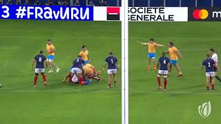 France vs Uruguay | Full Match | Rugby World Cup 2023 (Camera - right gate)