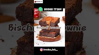 To order 👉 WhatsApp - 80568 17364 #brownie #shortvideo #shorts #cake #fudgybrownie